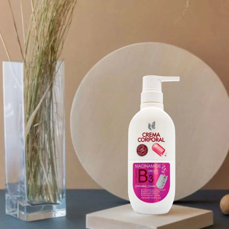 SET 2 CREMAS CORPORAL CON NIACINAMIDE B3 HIDRATACION LAU - 8