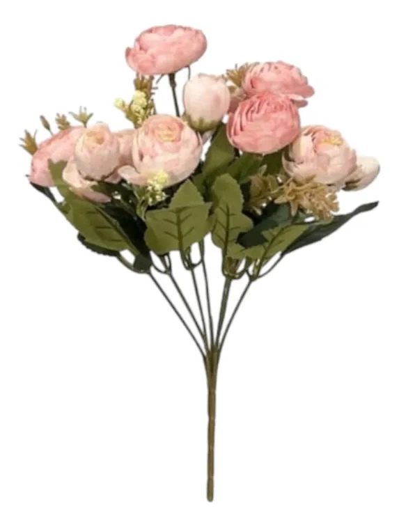 SET 2 RAMO DECORATIVO FLORES ARTIFICIALES ADORNO FLORAL JHN - 1