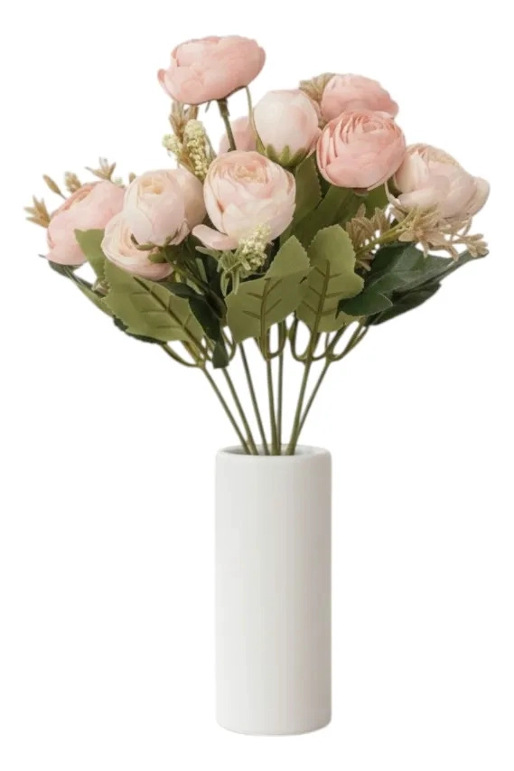 SET 2 RAMO DECORATIVO FLORES ARTIFICIALES ADORNO FLORAL JHN - 3