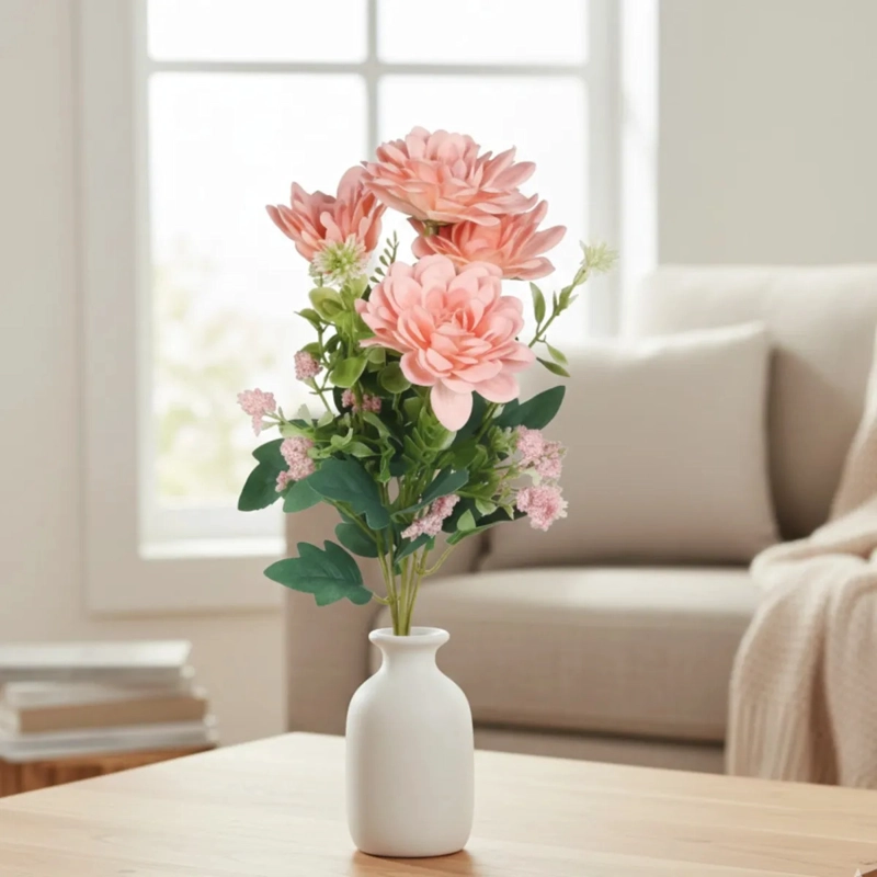 SET 2 RAMO FLORAL ELEGANCIA ATEMPORAL ADORNO ARTIFICIAL JHN - 2