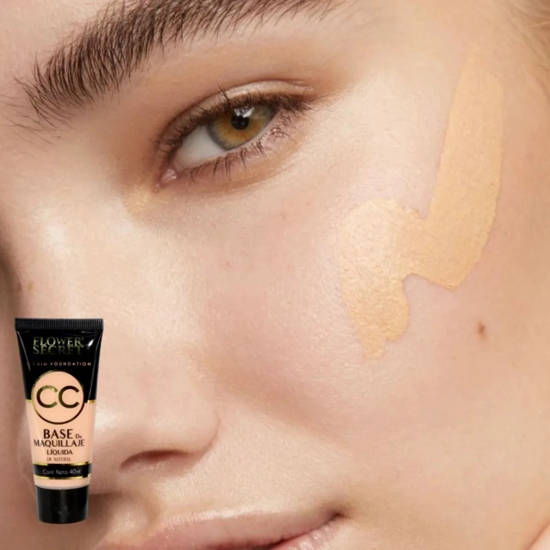 PAQ. 24 BASES DE MAQUILLAJE LIQUIDA ACABADO NATURAL  LAU - 6