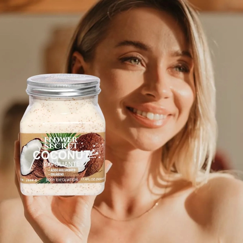 SET 2 CREMAS EXFOLIANTE CORPORAL COCONUT NUTRE HIDRATA LAU - 1