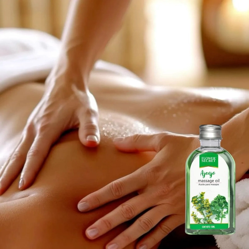 SET 2 ACEITES PARA MASAJE AJENJO CALMANTE REVITALIZA LAU - 1
