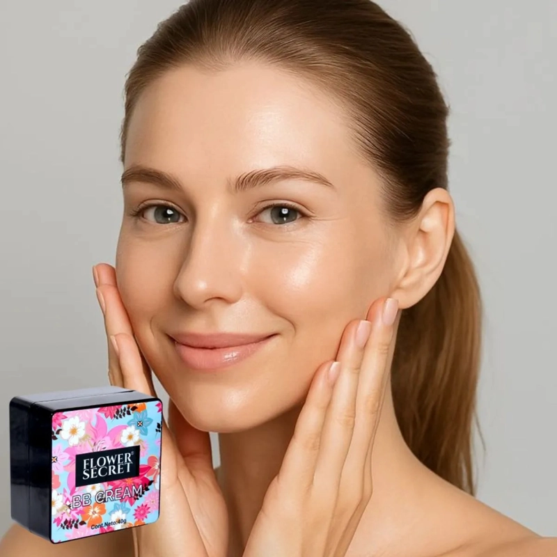 BASE DE MAQUILLAJE BB CREAM CON APLICADOR BELLEZA LAU - 6