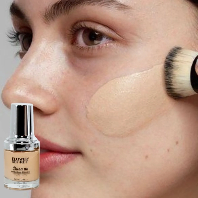 PAQ. 12 BASES DE MAQUILLAJE LIQUIDA MATTE BELLEZA LAU - 2