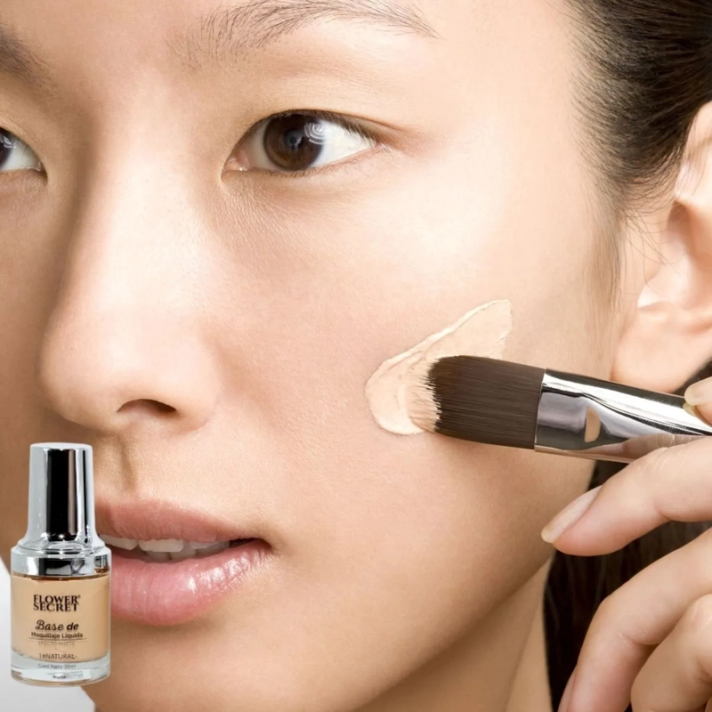 PAQ. 12 BASES DE MAQUILLAJE LIQUIDA MATTE BELLEZA LAU - 4