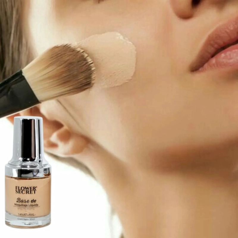 PAQ. 12 BASES DE MAQUILLAJE LIQUIDA MATTE BELLEZA LAU - 9