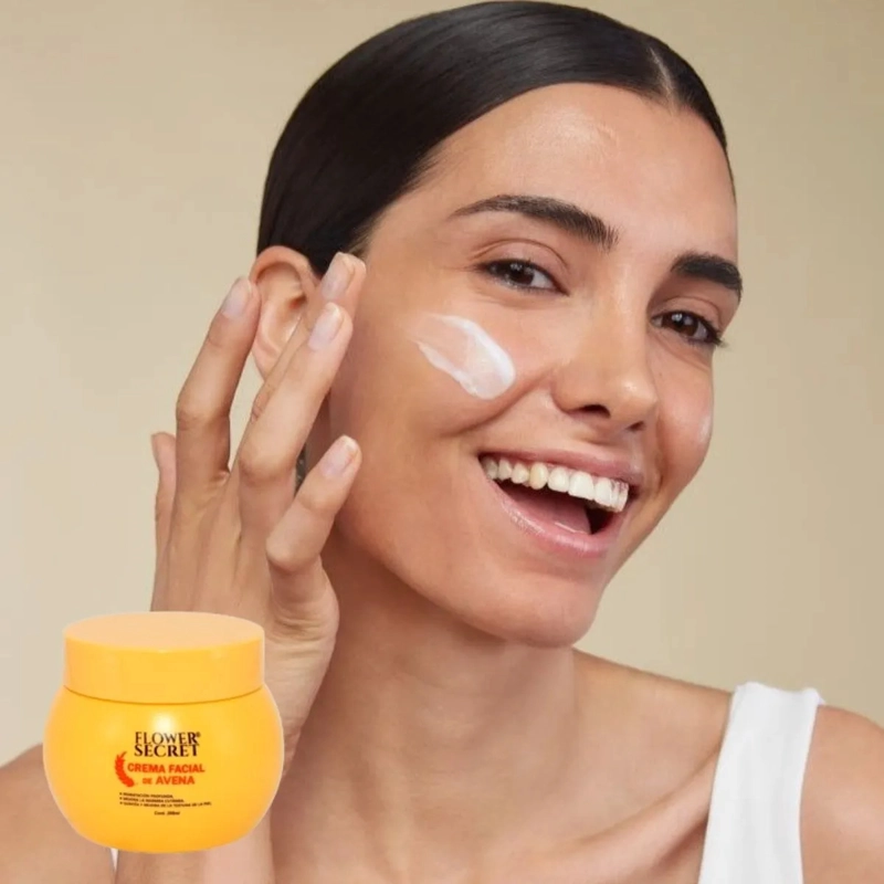 SET 2 CREMA FACIAL DE AVENA HIDRATACION ELASTICIDAD LAU - 2