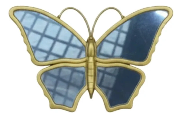 SET 3 ESPEJO PARED MARIPOSAS DECORATIVAS ARTE RELIEVE JHN - 1