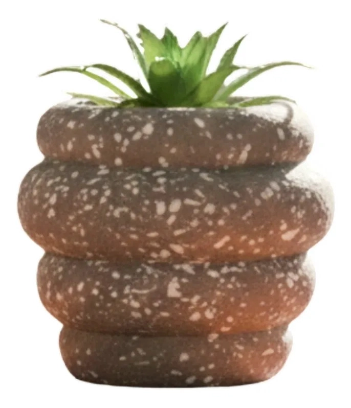 SET 2 PLANTA ARTIFICIAL DECORATIVA SUCULENTA NORDICA JHN - 1