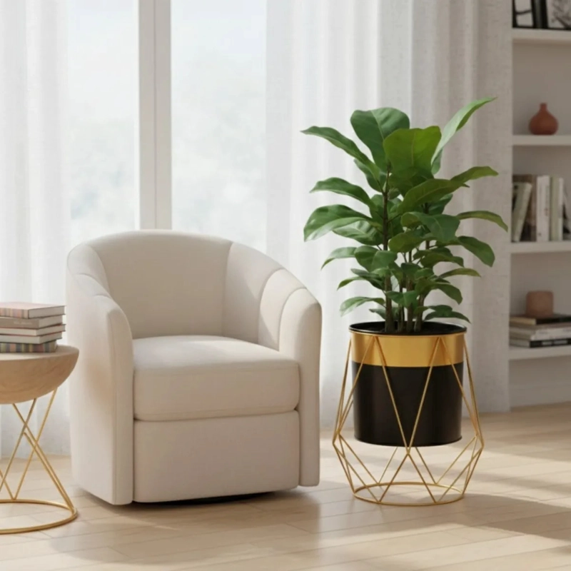 MACETERO DECORATIVO SOPORTE ESTILO NORDICO MODERNO JHN - 4
