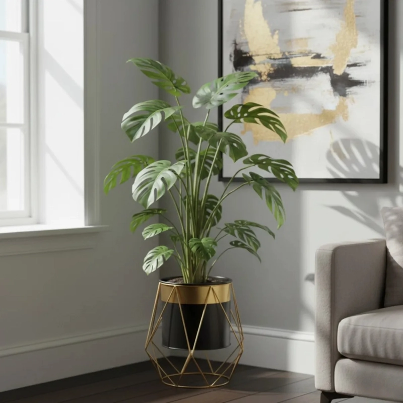 MACETERO DECORATIVO SOPORTE ESTILO NORDICO MODERNO JHN - 7
