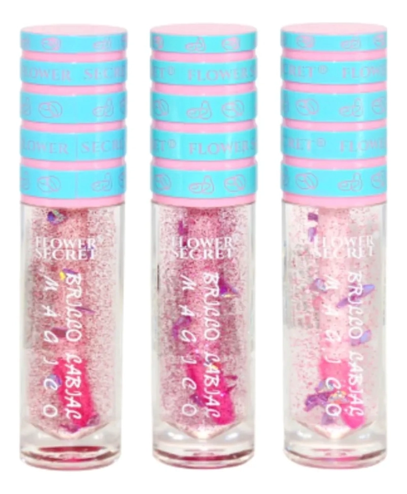 PACK 24 BRILLOS LABIALES LIP GLOSS MAGICOS MAQUILLAJE LAU - 2