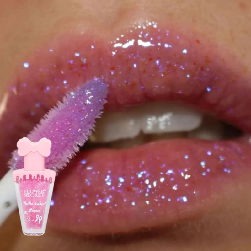 PACK 24 BRILLOS LABIABLES MAGICO CON GLITTER MAQUILLAJE LAU - 4