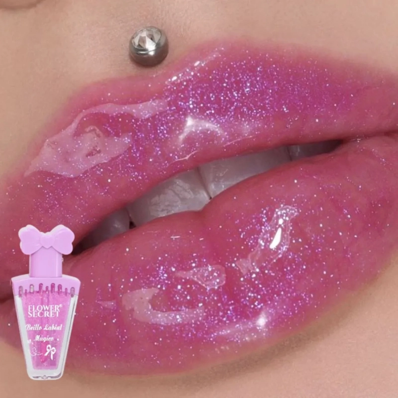PACK 24 BRILLOS LABIABLES MAGICO CON GLITTER MAQUILLAJE LAU - 5
