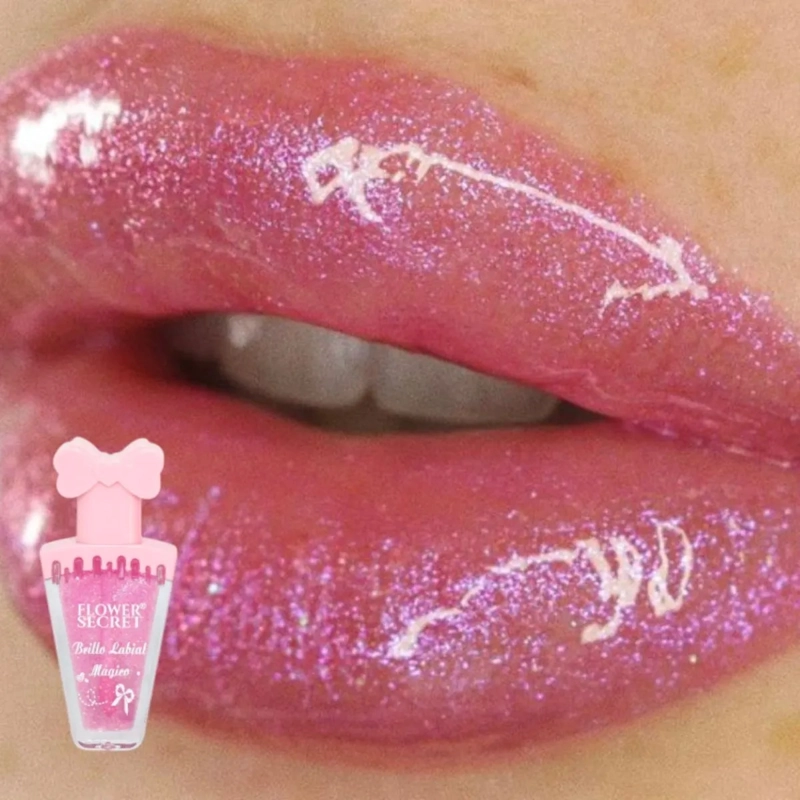 PACK 24 BRILLOS LABIABLES MAGICO CON GLITTER MAQUILLAJE LAU - 6