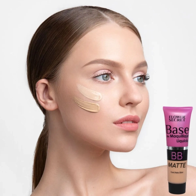 PACK 24 BASES DE MAQUILLAJE BB CREAM MATTE LIGERA LAU - 7