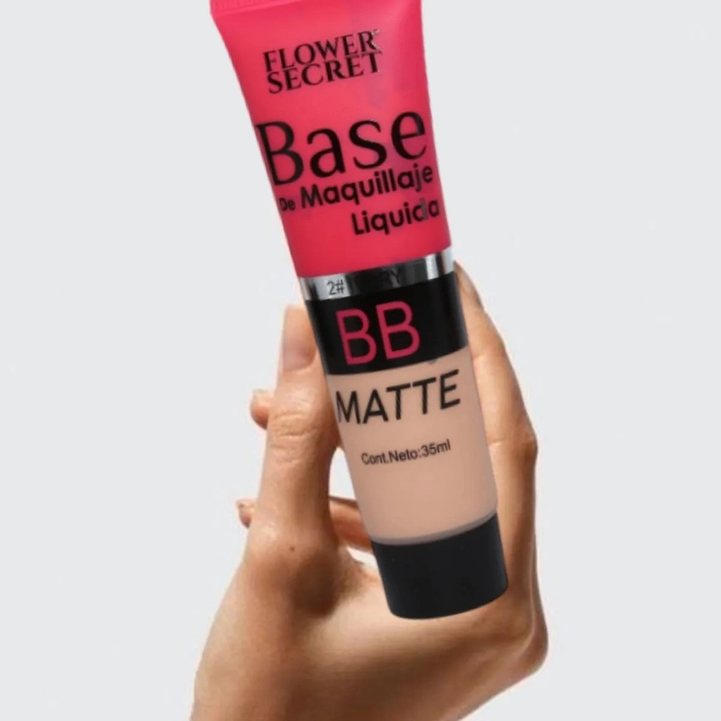PACK 24 BASES DE MAQUILLAJE BB CREAM MATTE LIGERA LAU - 8