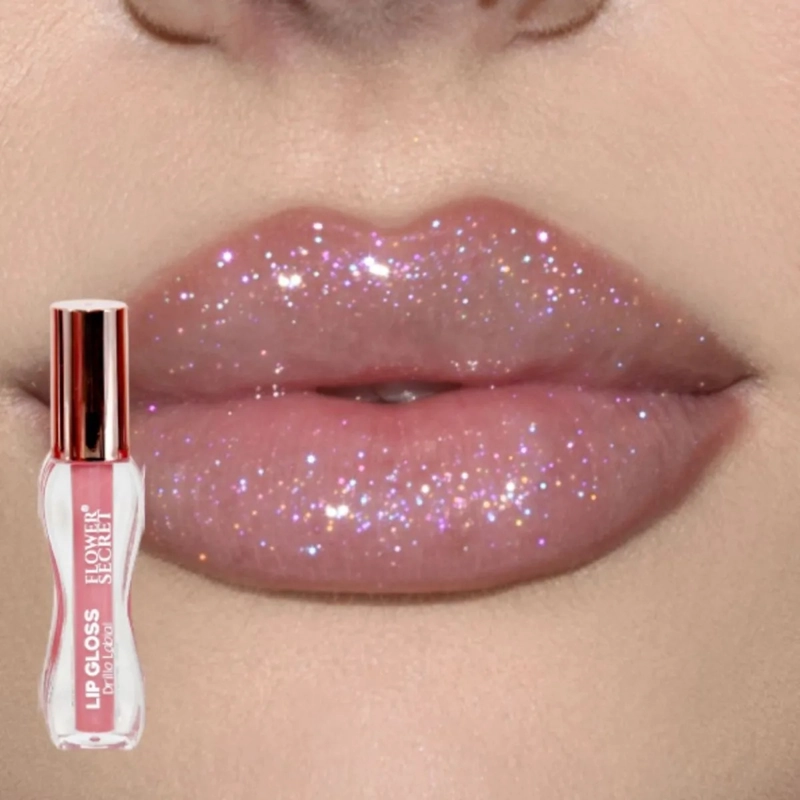 PACK 24 BRILLOS LABIALES GLITTER MAGICO HIDRATAR BELLEZA LAU - 7