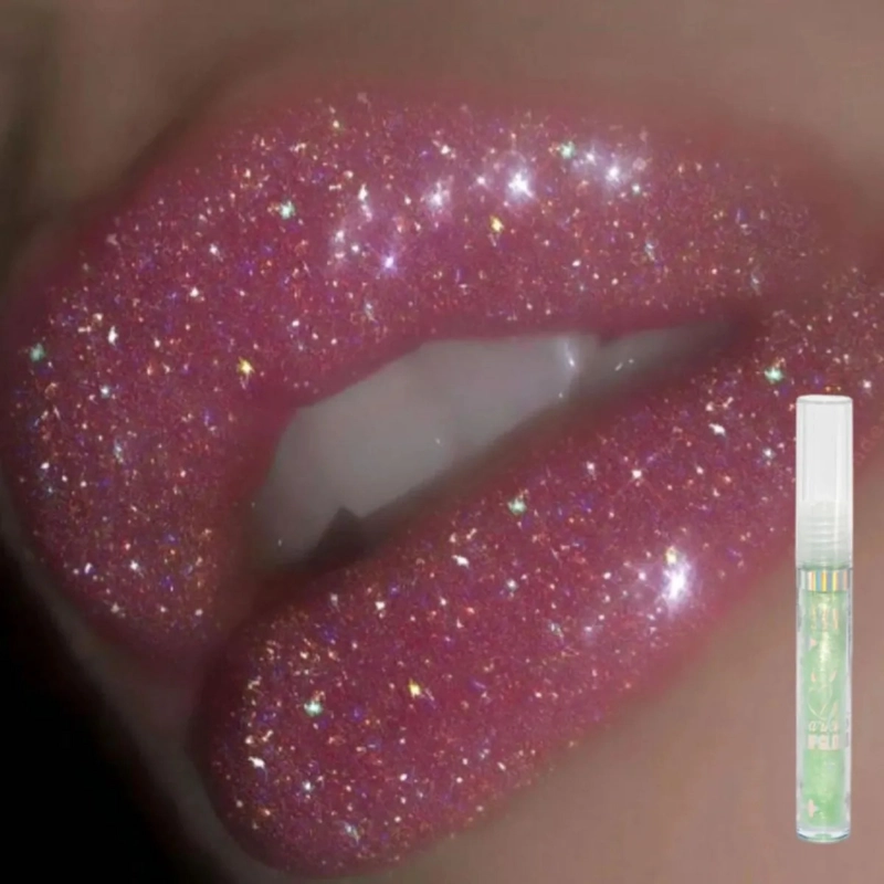 PACK 24 BRILLOS LABIALES DE GLITTER GLAMOUR BELLEZA LAU - 1