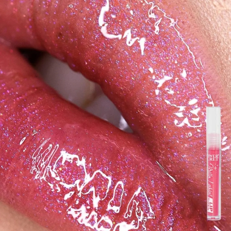 PACK 24 BRILLOS LABIALES GLITTER AROMA CHOCOLATE BELLEZA LAU - 3