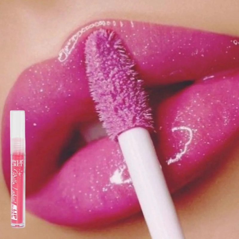 PACK 24 BRILLOS LABIALES GLITTER AROMA CHOCOLATE BELLEZA LAU - 4