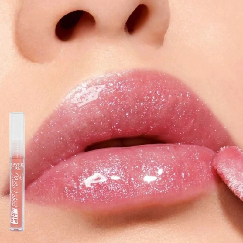 PACK 24 BRILLOS LABIALES GLITTER AROMA CHOCOLATE BELLEZA LAU - 7