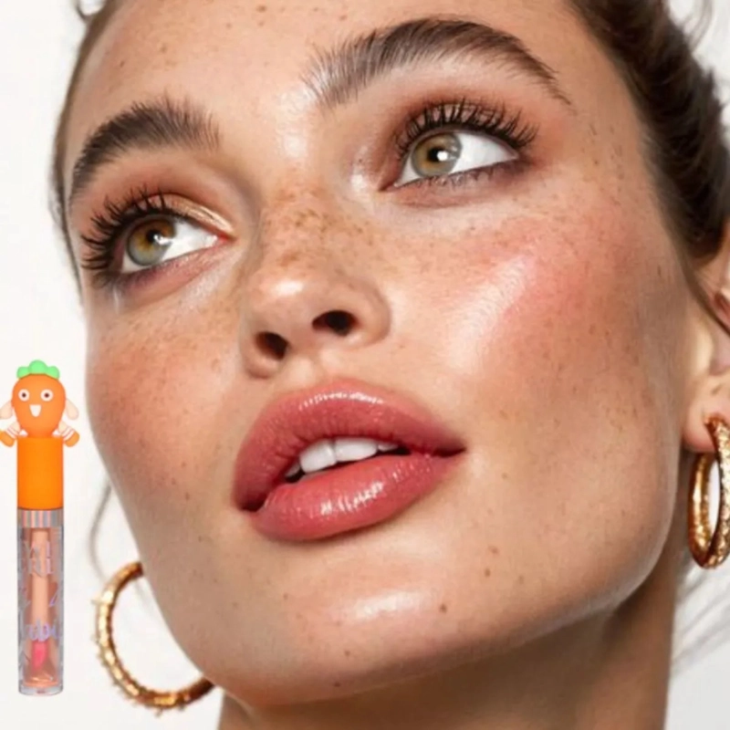 PACK 24 BRILLOS LABIALES DISEÑO FRUTITAS HIDRATA BELLEZA LAU - 8
