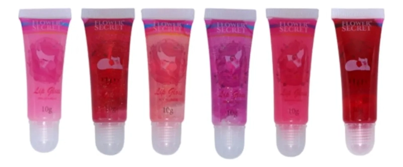 PACK 24 BRILLOS LABIALES FRUTAL GLOSS LABIO MAQUILLAJE LAU - 3