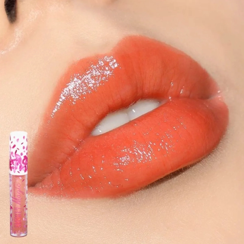 PACK 24 BRILLOS LABIALES MAGICO DISEÑO PETALOS LIP GLOSS LAU - 5