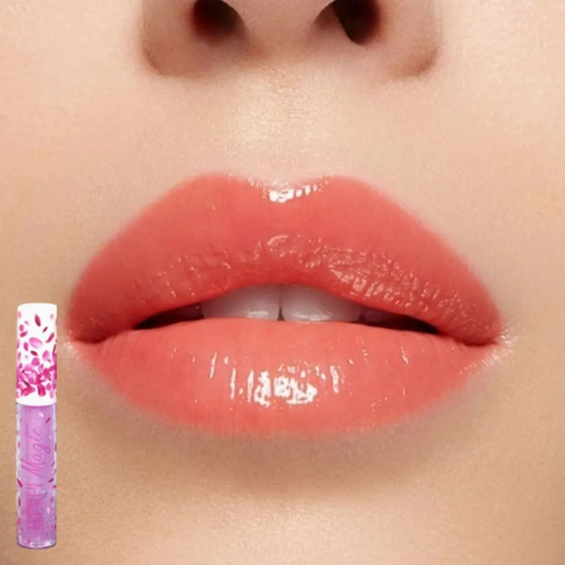 PACK 24 BRILLOS LABIALES MAGICO DISEÑO PETALOS LIP GLOSS LAU - 7