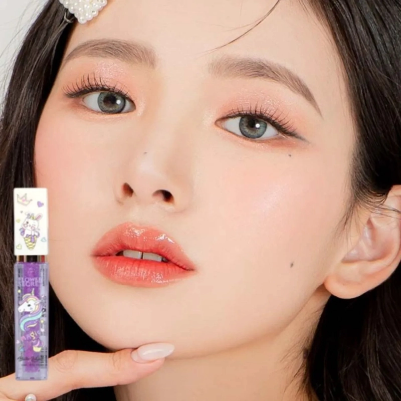 PACK 24 BRILLOS LABIALES UNICORNIO BRILLANTES MAQUILLAJE LAU - 4