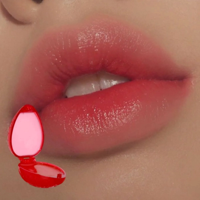PACK 12 BRILLOS LABIALES FORMA FRUTILLA HIDRATANTE LAU - 5