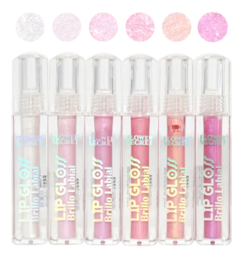 PACK 24 BRILLOS LABIALES NACARADOS BRILLANTE MAQUILLAJE LAU - 2