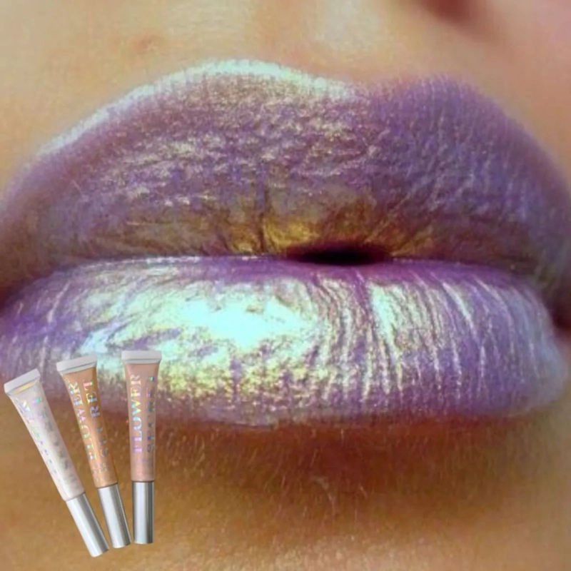 PACK 24 BRILLOS LABIALES HOLOGRAFICOS CON APLICADOR LAU - 1