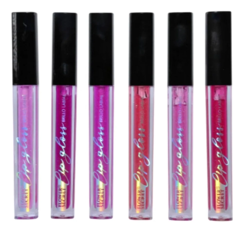 PACK 24 BRILLOS LABIALES LIP GLOSS TONOS ROSAS BELLEZA LAU - 2
