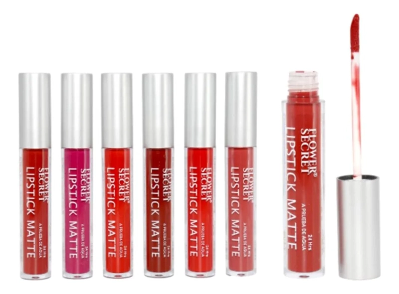 PAQ 24 LABIALES LIQUIDOS MATE LARGA DURACION 24 HORAS ALJ - 2