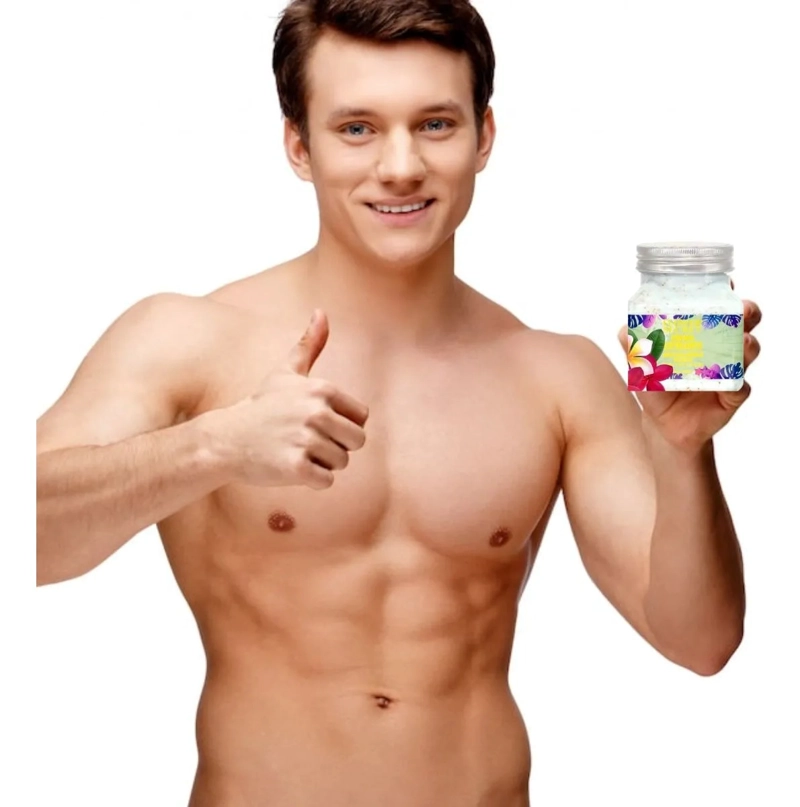 SET 2 CREMA EXFOLIANTE CORPORAL COLAGENO PARA HOMBRES LAU - 6
