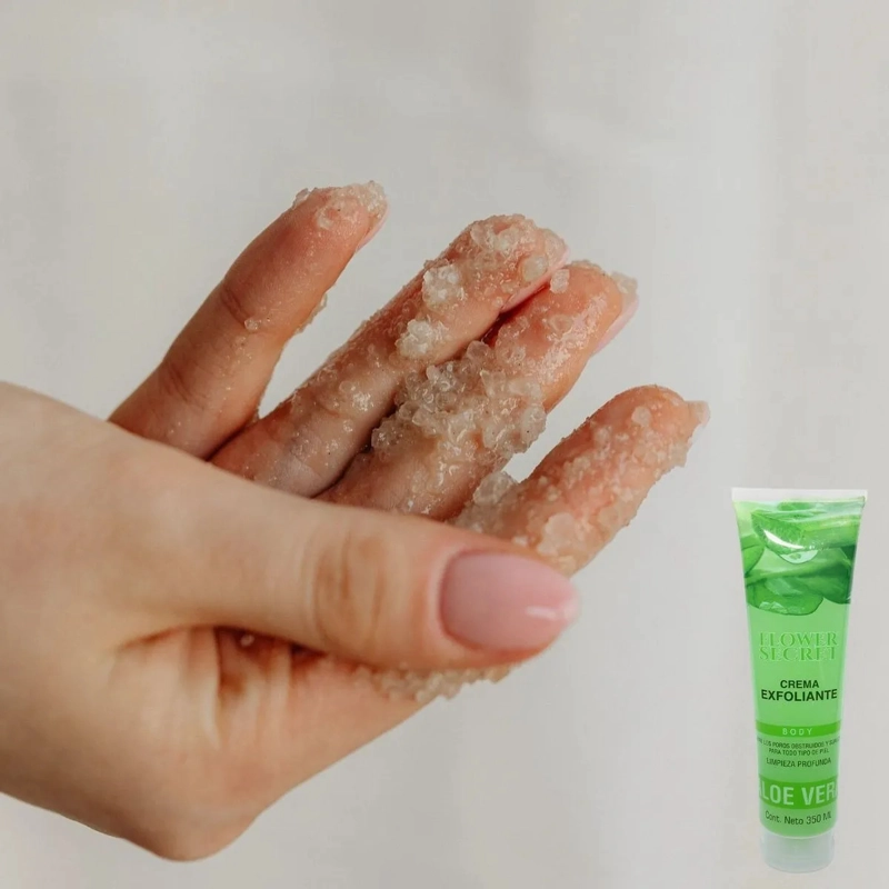 SET 2 CREMAS EXFOLIANTES CORPORAL ALOE VERA LIMPIEZA LAU - 4