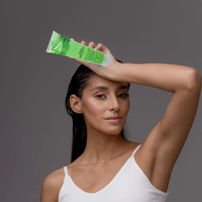 SET 2 CREMAS EXFOLIANTES CORPORAL ALOE VERA LIMPIEZA LAU - 5