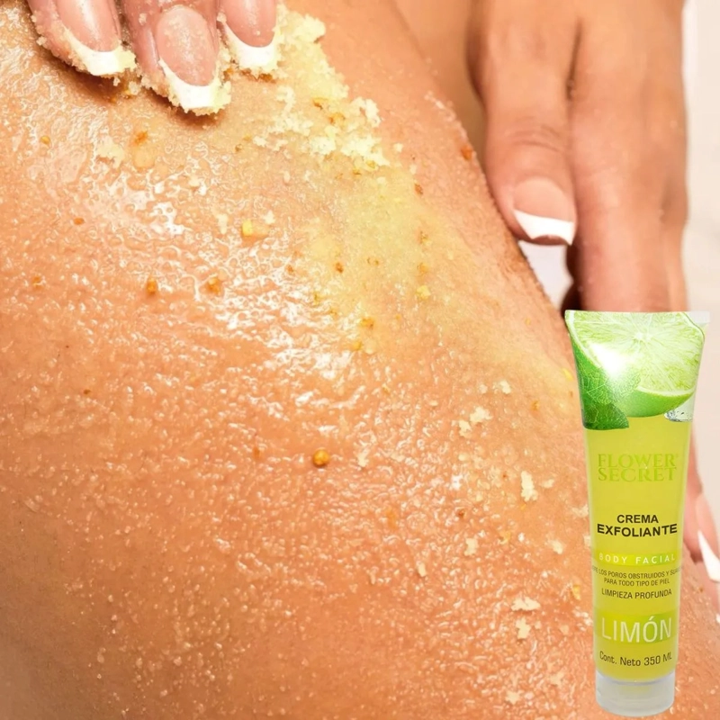 SET 2 CREMAS EXFOLIANTES RENOVADORA LIMPIEZA CORPORAL LAU - 6