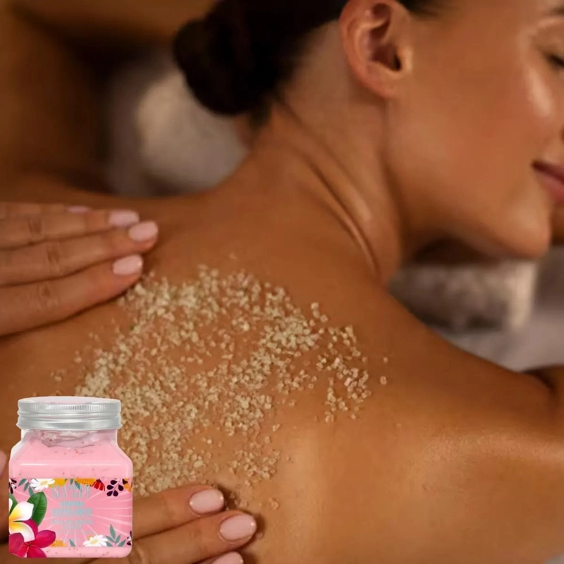 SET 2 CREMA EXFOLIANTE CORPORAL COLAGENO AC. HIALURONICO LAU - 2