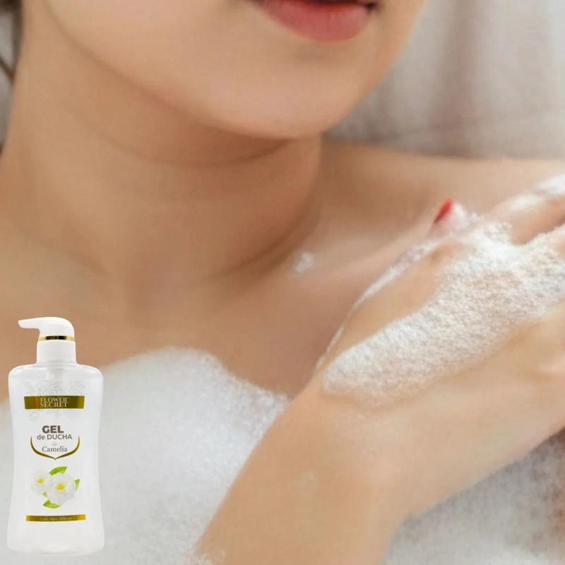 SET 2 GEL DE DUCHA AROMA CAMELIA HIDRATA NUTRE BAÑO SPA LAU - 7