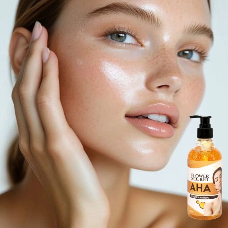 SET 2 SERUM FACIAL ACIDO HIALURONICO HIDRATA EXFOLIA LAU - 1