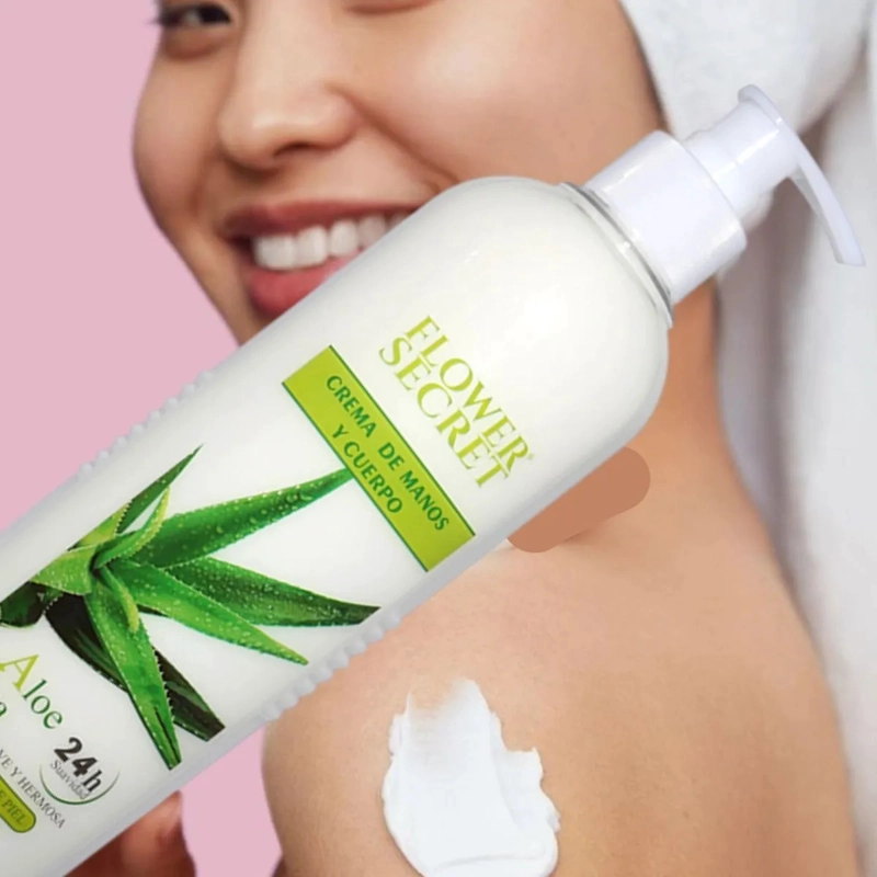 SET 2 CREMAS HIDRATANTE CUERPO ALOE VERA HIDRATACION 24H LAU - 7