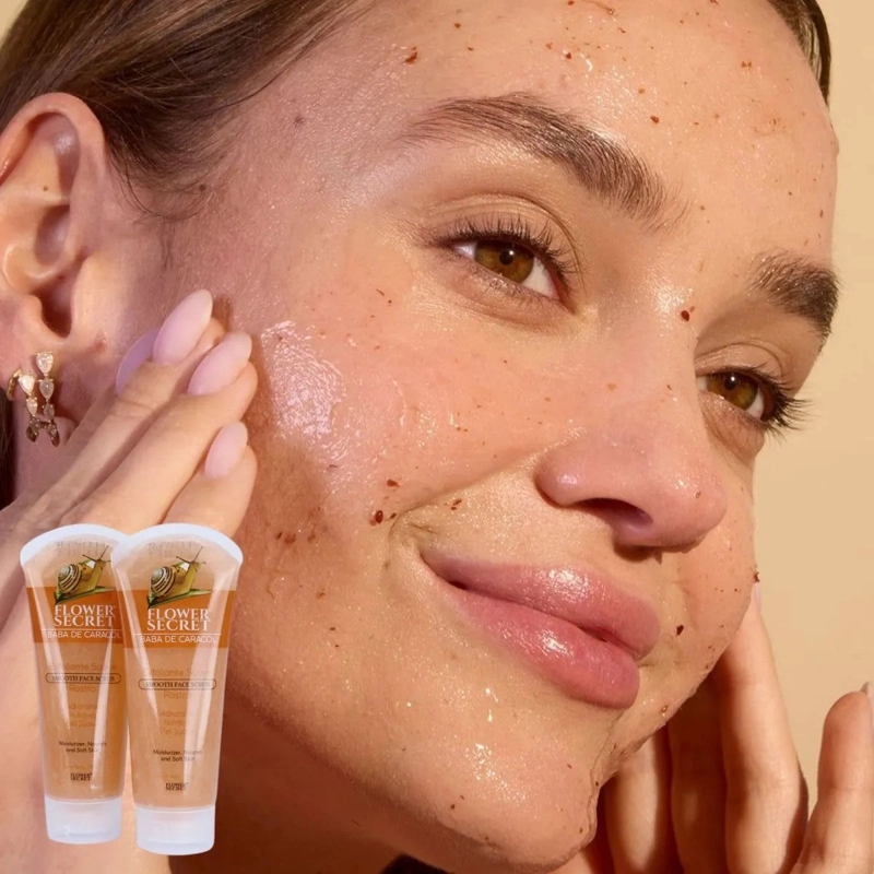 SET 10 GEL EXFOLIANTE FACIAL BABA CARACOL, COJI BERRY LAU - 3