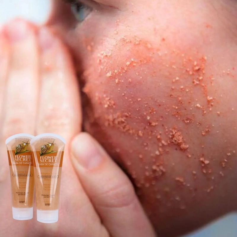 SET 10 GEL EXFOLIANTE FACIAL BABA CARACOL, COJI BERRY LAU - 7
