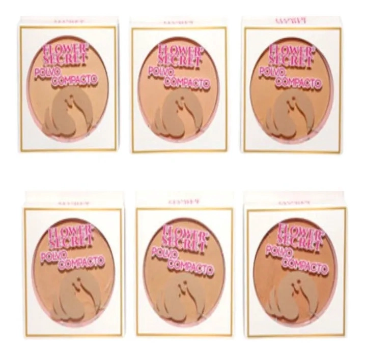 PAQ 24 POLVOS COMPACTO MATTE FINISH MAQUILLAJE LAU - 5