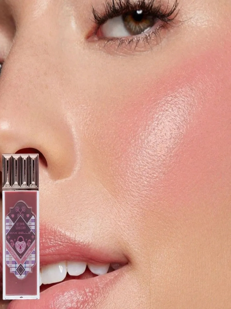 PACK 3 RUBORES LIQUIDOS BLUSH BRILLANTE MAQUILLAJE LAU - 7