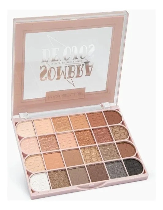SOMBRA DE OJOS MATE SATINADO BRILLANTE MAQUILLAJE LAU - 1